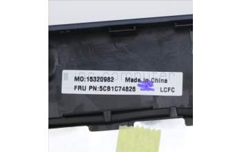 Lenovo 5CB1C74826 Tastatur inkl. TopcaseASM_SPA L82JUBURGBW/F