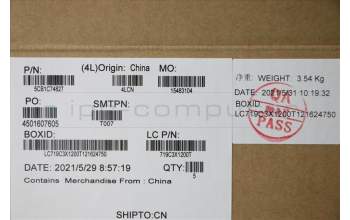 Lenovo 5CB1C74827 Tastatur inkl. Topcase schweiz L82JUBURGBW/F