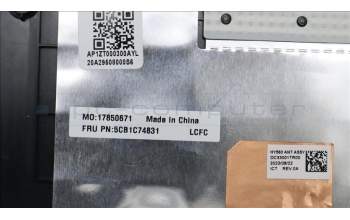 Lenovo 5CB1C74831 Tastatur inkl. Topcase ASM_UKR L82JUBURGBW/F
