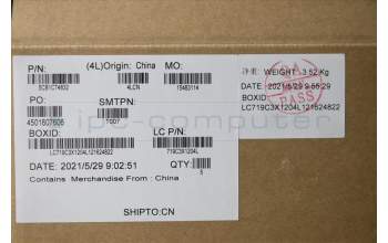 Lenovo 5CB1C74832 Tastatur inkl. Topcase ASM_ARA L82JUBUWHW/F