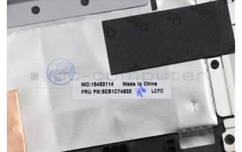 Lenovo 5CB1C74832 Tastatur inkl. Topcase ASM_ARA L82JUBUWHW/F