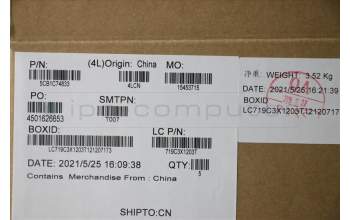 Lenovo 5CB1C74833 Tastatur inkl. Topcase ASM_BEL L82JUBUWHW/F