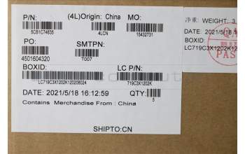 Lenovo 5CB1C74835 Tastatur inkl. Topcase ASM_BUL L82JUBUWHW/F
