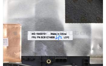 Lenovo 5CB1C74835 Tastatur inkl. Topcase ASM_BUL L82JUBUWHW/F