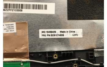 Lenovo 5CB1C74839 Tastatur inkl. Topcase ASM_FRA/ENGL82JUBUWHW/F