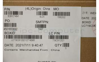 Lenovo 5CB1C74841 Tastatur inkl. Topcase ASM_USA ENGL82JUBUWHW/F