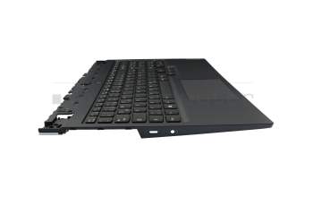 5CB1C74844 Original Lenovo Tastatur inkl. Topcase DE (deutsch) schwarz/blau mit Backlight