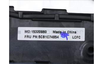 Lenovo 5CB1C74854 Tastatur inkl. Topcase ASMNORDICL82JUBUWHW/F