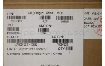 Lenovo 5CB1C74870 Tastatur inkl. Topcase ASMEUROENGL82JUSGW/FILM