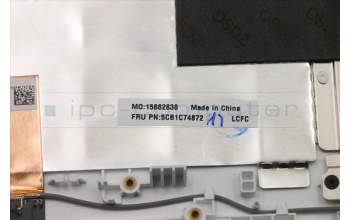 Lenovo 5CB1C74872 Tastatur inkl. Topcase ASM_UK L82JU SGW/FILM