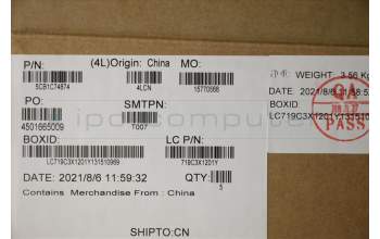 Lenovo 5CB1C74874 Tastatur inkl. Topcase ASM_FRA L82JU SGW/FILM