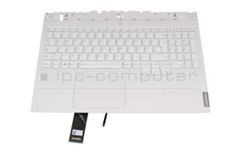 5CB1C74876 Original Lenovo Tastatur inkl. Topcase DE (deutsch) weiß/weiß mit Backlight