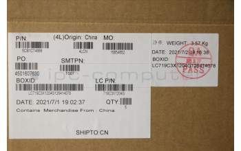 Lenovo 5CB1C74888 Tastatur inkl. Topcase ASM_RUS L82JU SGW/FILM