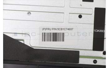 Lenovo 5CB1C74937 Tastatur inkl. Topcase ASM_CZE/SLK H82L5CLOUMA