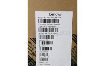 Lenovo 5CB1C74943 Tastatur inkl. Topcase deutsch H82L5 CLOUMA