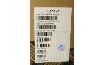 Lenovo 5CB1C74994 C-Cover with keyboard,UK English
