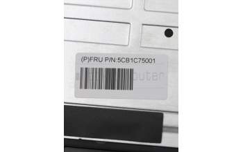 Lenovo 5CB1C75001 Tastatur inkl. Topcase ASM_CZE/SLK H82L5STOUMA