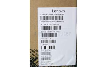 Lenovo 5CB1C75003 Tastatur inkl. Topcase ASM_EURO ENGH82L5STOUMA