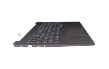 5CB1C75007 Original Lenovo Tastatur inkl. Topcase DE (deutsch) anthrazit/anthrazit mit Backlight (DC/In: USB-C)