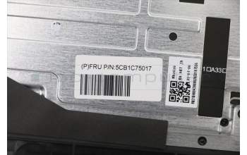 Lenovo 5CB1C75017 C-Cover with keyboard,Nordic
