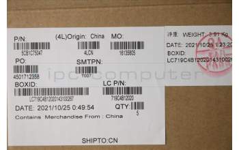 Lenovo 5CB1C75047 Tastatur inkl. Topcase spanisch L82KV FP A/BUMA