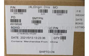 Lenovo 5CB1C75055 Tastatur inkl. TopcaseASM_CZE/SLKL82KVFPA/BUMA