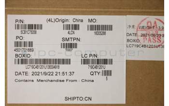 Lenovo 5CB1C75058 Tastatur inkl. Topcase ASM_BEL L82KV FP A/BUMA