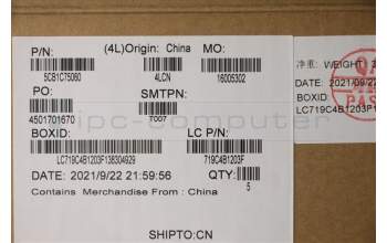 Lenovo 5CB1C75060 Tastatur inkl. Topcase ASM_FRA L82KV FP A/BUMA