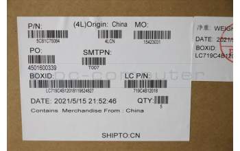 Lenovo 5CB1C75084 Tastatur inkl. TopcaseASM_EUROENGL82KVFPA/GUMA