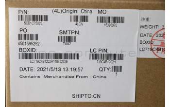 Lenovo 5CB1C75085 Tastatur inkl. Topcase ASM_ENG L82KV FP A/GUMA