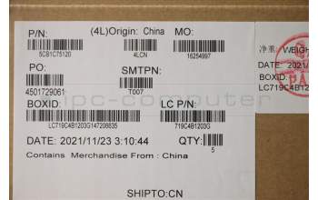 Lenovo 5CB1C75120 Tastatur inkl. Topcase ASM_BEL L82KV NFPA/BUMA