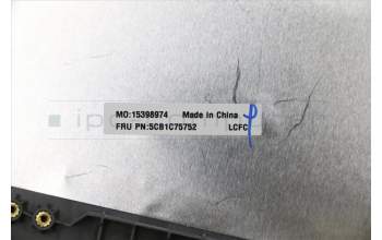 Lenovo 5CB1C75752 Tastatur inkl. TopcaseASM_NORDICL82KVNFPA/GUMA