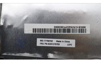 Lenovo 5CB1C75753 Tastatur inkl. Topcase ASM_POR L82KV NFPA/GUMA