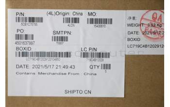 Lenovo 5CB1C75755 Tastatur inkl. Topcase ASM_SLV L82KV NFPA/GUMA