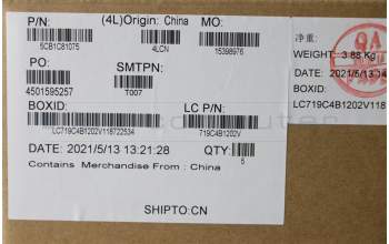 Lenovo 5CB1C81075 Tastatur inkl. TopcaseASM_EUROENGL82KVNFPA/GUMA