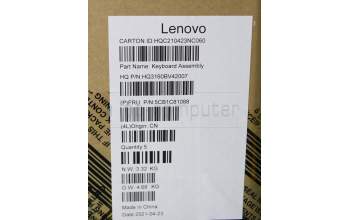 Lenovo 5CB1C81088 Tastatur inkl. Topcase ASM_CZE/SLK H82L9CLO