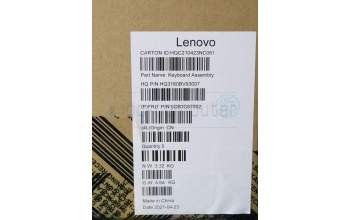 Lenovo 5CB1C87502 Tastatur inkl. Topcase schweiz H82L9STO