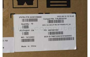 Lenovo 5CB1C88660 Tastatur inkl. TopcaseASM_UK C21A4 MGNBL