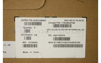 Lenovo 5CB1C88687 Tastatur inkl. TopcaseASM_ARA C21A4 HD MGNBL