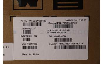 Lenovo 5CB1C88690 Tastatur inkl. TopcaseASM_HIN C21A4 HD MGNBL