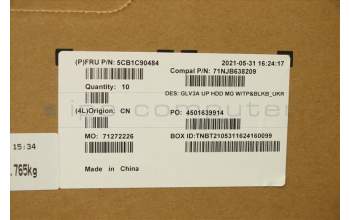 Lenovo 5CB1C90484 Tastatur inkl. Topcase ASM_UKR C 21A2 HDMGBL