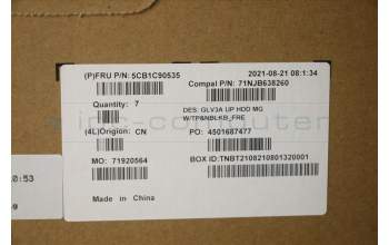 Lenovo 5CB1C90535 Tastatur inkl. Topcase ASM_FRA C 21A2 HDMGNBL