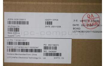 Lenovo 5CB1C90913 Tastatur inkl. Topcase ASM_UK L82NH LIG_SR