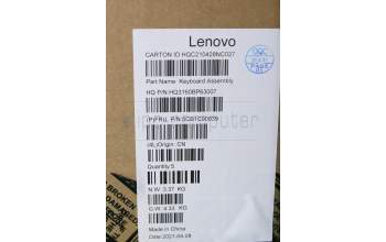 Lenovo 5CB1C90939 Tastatur inkl. Topcase ASM CZE H 82KM AB