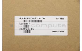 Lenovo 5CB1C92793 Tastatur inkl. Topcase ASM_UK C20WE AB BLKB N