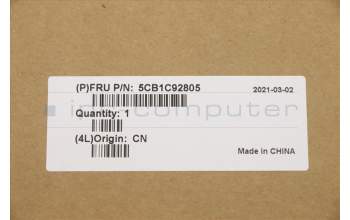 Lenovo 5CB1C92805 Tastatur inkl. Topcase ASM_BEL C20WE AB BLKB N