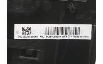 Lenovo 5CB1C92810 Tastatur inkl. TopcaseASM_CZE/SLK C20WE AB BL N