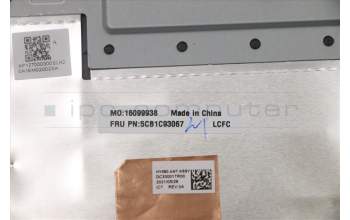 Lenovo 5CB1C93067 C-Cover with keyboard,UK English,Blue,White Backlight