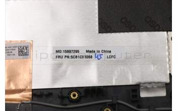 Lenovo 5CB1C93068 Tastatur inkl. Topcase ASM_USAENGL82JWBU_WHW/F