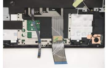 Lenovo 5CB1C93085 C-Abdeckung mit Tastatur, Spanisch, Blau, Weiße Hintergrundbel.